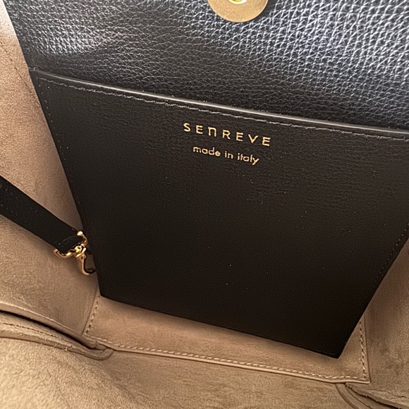 Senreve Mini Tempo Tote Crossbody Bag In Black - Picture 6 of 7